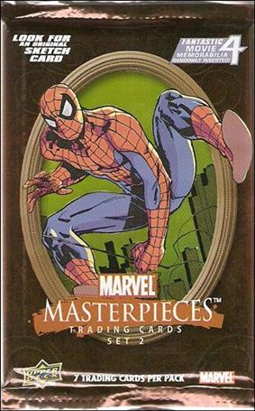 2008 Marvel Masterpieces: Series 2 card 2 Sealed Pack (Spider-Man Wrapper)