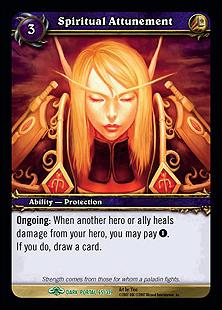 World of Warcraft: Through the Dark Portal (Base Set) card 65 Spiritual Attunement