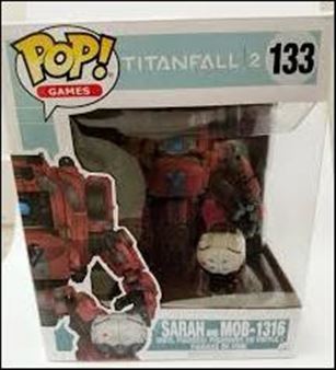 POP! Games figure 133 Sarah and MOB-136