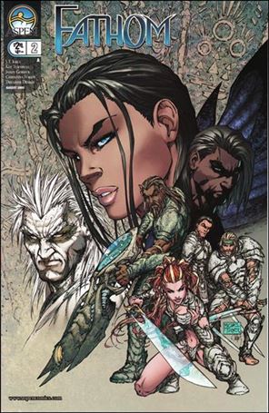 Michael Turner's Fathom (2005) issue 2 Michael Turner Cover