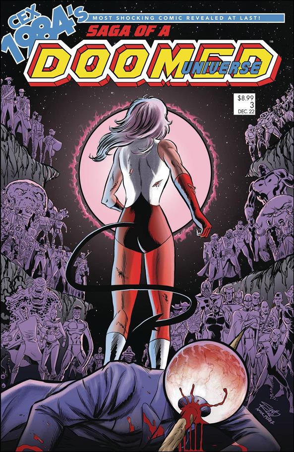 Saga of a Doomed Universe issue 3-B Scott Reed "Crisis on Infinite Earths" Cover