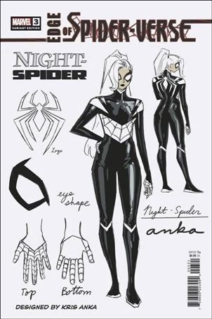Edge of Spider-Verse (2022) issue 3-C Kris Anka 1:10 Design Cover