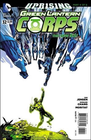 Green Lantern Corps (2011) issue 32 Bernard Chang Cover