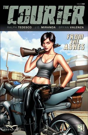 Courier: From the Ashes issue 1-C Anthony Spay Cover