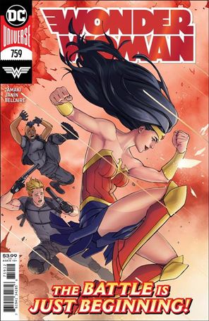 Wonder Woman (1942) issue 759-C David Marquez Red Cover (2nd Printing)