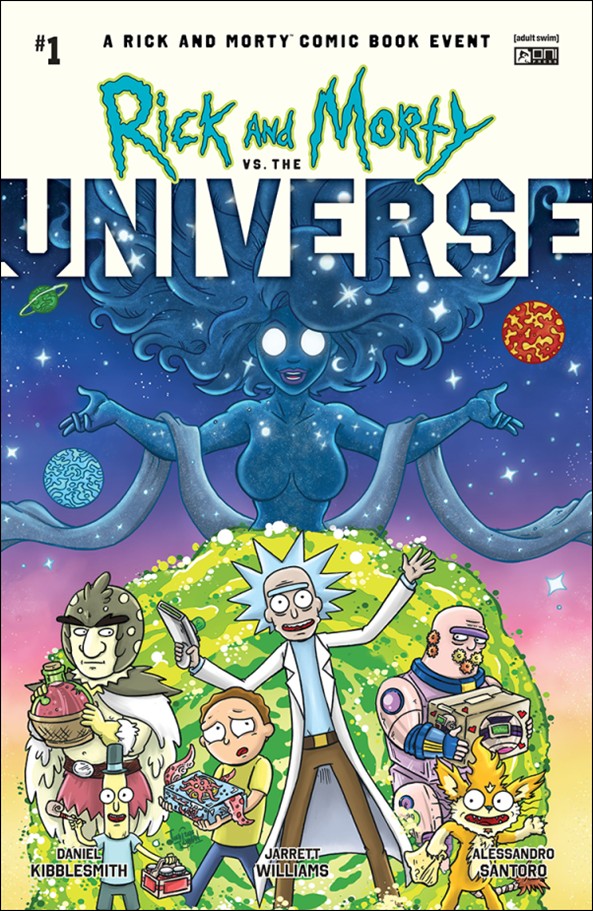 Rick and Morty vs. the Universe issue 1-I Retailer Exclusive Josh C. Lyman Cover 1/500