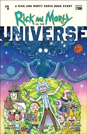 Rick and Morty vs. the Universe issue 1-I Retailer Exclusive Josh C. Lyman Cover 1/500