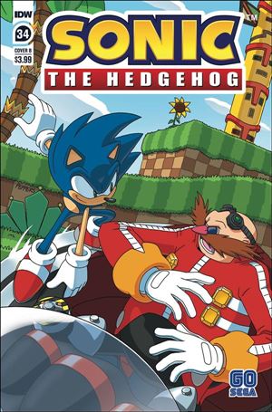 Sonic the Hedgehog (2018) issue 34-B Jamal Peppers Cover