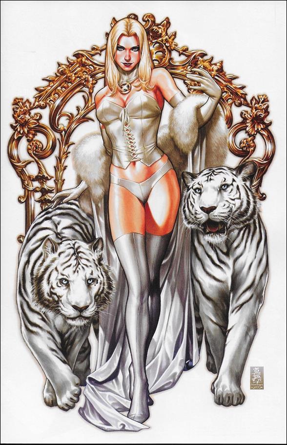 Uncanny X-Men (2019) issue 1-VB Brooks Legacy C&C White Queen Virgin Cover 1/1000