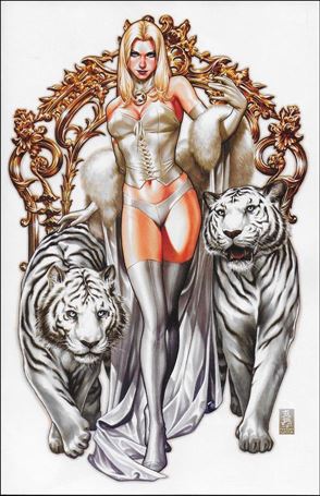 Uncanny X-Men (2019) issue 1-VB Brooks Legacy C&C White Queen Virgin Cover 1/1000