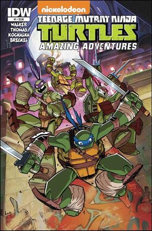 Teenage Mutant Ninja Turtles Amazing Adventures Cover Image 1