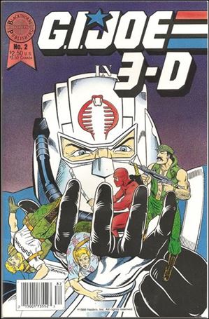 G.I. Joe in 3-D: Blackthorne 3-D Series issue 4-B #2 Misprint Cover (2nd Printing)