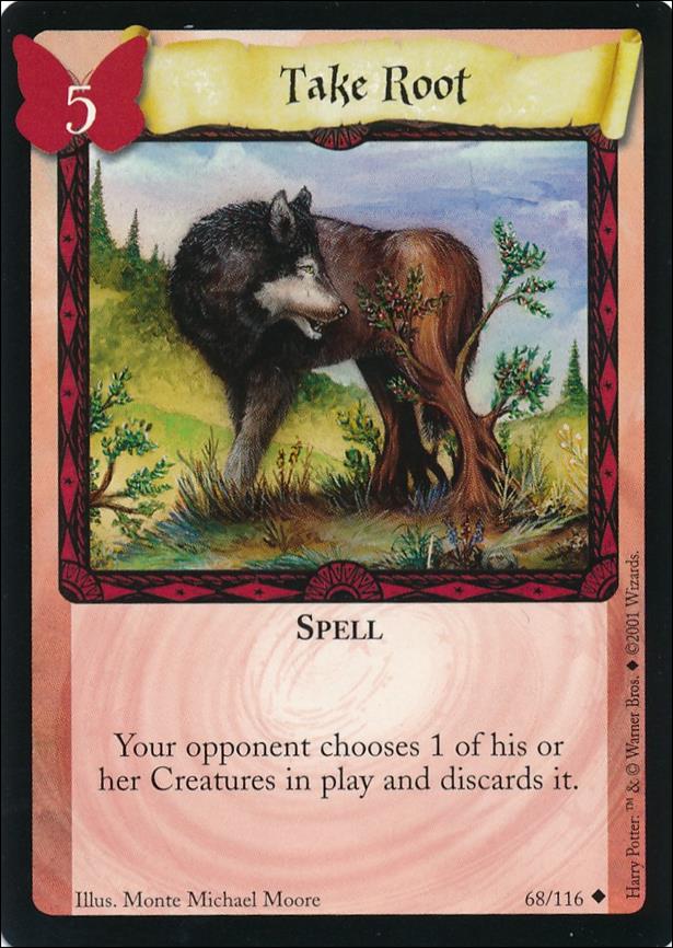 Harry Potter (Base Set) card 68 Take Root