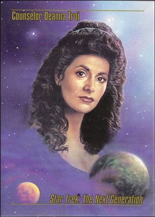 Star Trek Master Series: Series 1 (Base Set) card 14 Counselor Deanna Troi