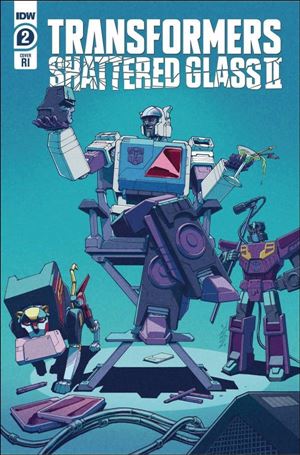 Transformers: Shattered Glass II issue 2-C Winston Chan 1:10 Cover