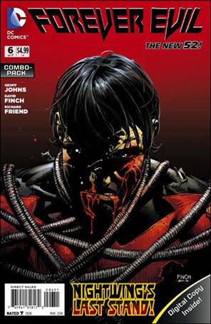 Forever Evil issue 6-B Polybagged David Finch Cover Combo Pack