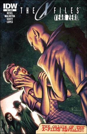 X-Files: Year Zero issue 4 Carlos Valenzuela Cover
