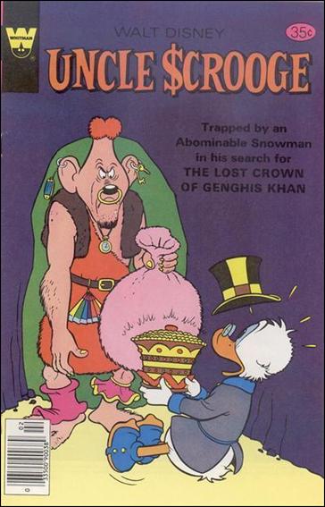 Walt Disney's Uncle Scrooge issue 161-B Whitman Cover