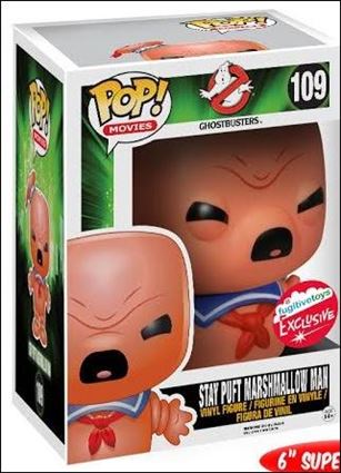 POP! Movies figure 109-D Stay Puft Marshmallow Man Pink Fugitive Toys
