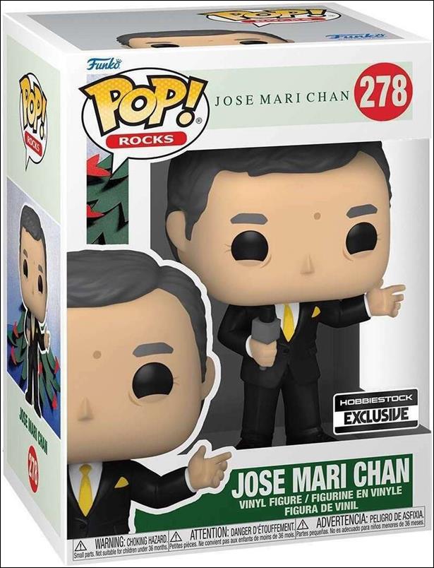 Pop! Rocks figure 278 Jose Mari Chan Hobbiestock Exclusive