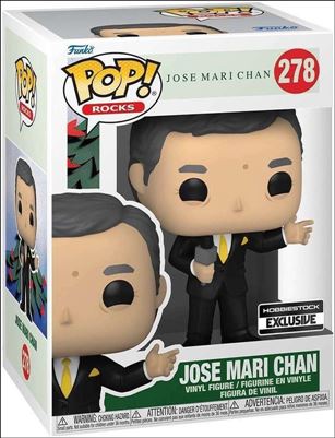 Pop! Rocks figure 278 Jose Mari Chan Hobbiestock Exclusive