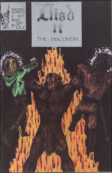 Iliad II issue 2 Michael MacVicar cover