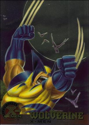 1996 Fleer Ultra X-Men All Chromium (Base Set) card 13 Wolverine