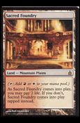 Magic the Gathering: Ravnica (Base Set)  card 280 Sacred Foundry