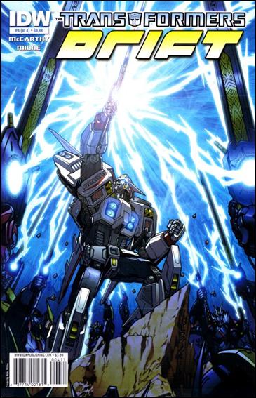 Transformers: Drift issue 4 Alex Milne Cover