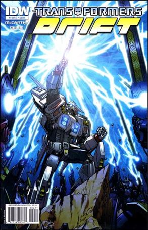 Transformers: Drift issue 4 Alex Milne Cover