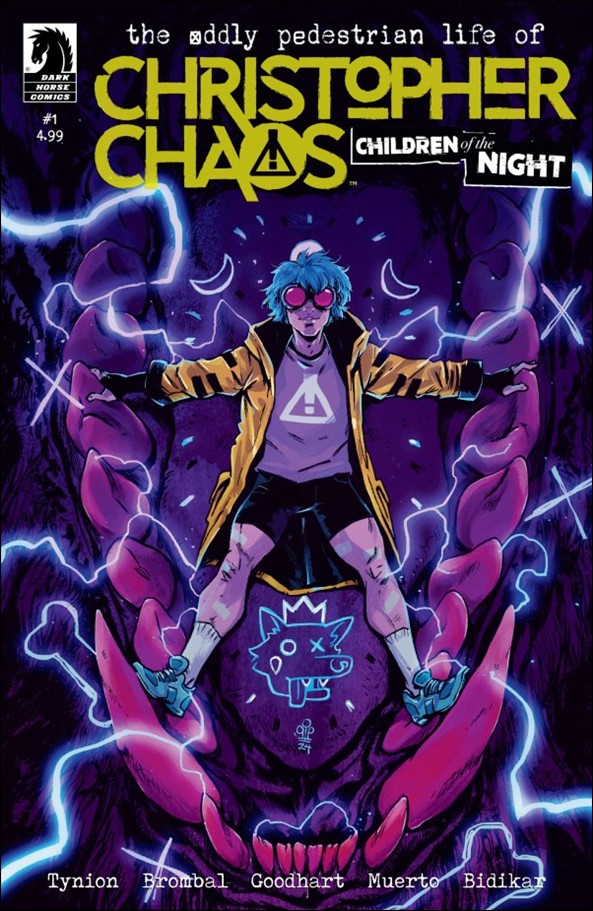Oddly Pedestrian Life of Christopher Chaos: Children of the Night issue 1-C Michael Dialynas Cover