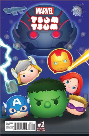 Marvel Tsum Tsum issue 1-C Fernando Olmedo Tsum Tsum Game Connecting Cover