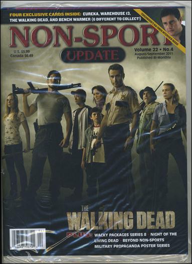 Non-Sport Update (2011) issue 4 Polybagged with Price Guide and Promos