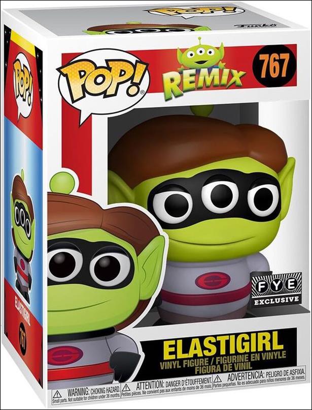 POP! Disney figure 767 Elastigirl (Alien Remix) FYE Exclusive