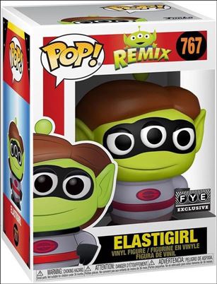 POP! Disney figure 767 Elastigirl (Alien Remix) FYE Exclusive