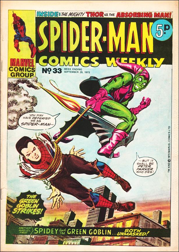 Spider-Man: Comics Weekly (UK) issue 33