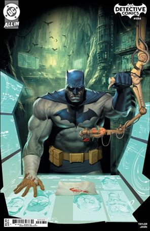 Detective Comics (1937) issue 1094-C Ariel Olivetti Cardstock Cover