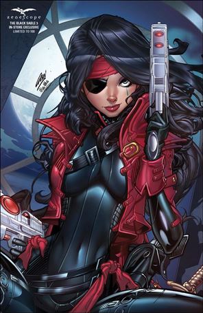 Black Sable issue 3-E Paul Green In-Store Exclusive Cover 1/100