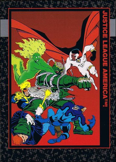 Doomsday: The Death of Superman (Base Set) card 14 Justice League America!
