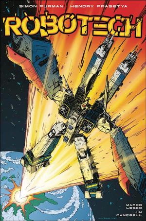 Robotech (2017) issue 16 Nick Roche Cover