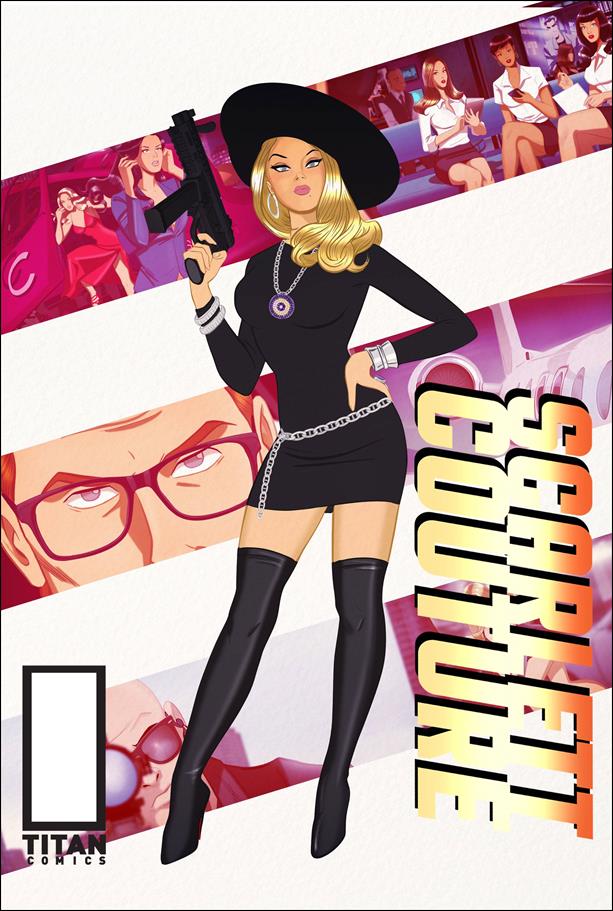 Scarlett Couture: The Munich File issue 4-B Des Taylor Cover