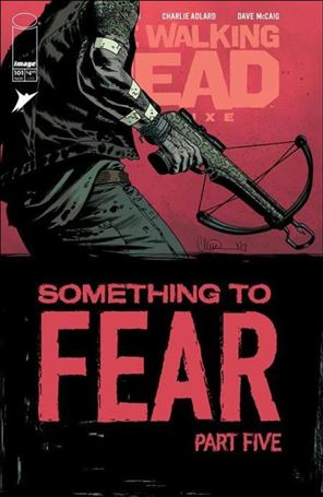 Walking Dead Deluxe issue 101-B Charlie Adlard Cardstock Cover