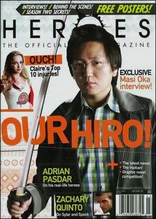 Heroes Magazine issue 2 Newsstand Edition