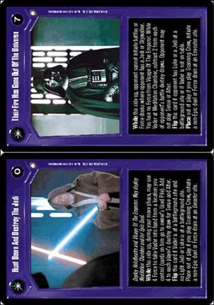 Star Wars: Special Edition Limited (Base Set) card 135 Hunt Down And Destroy The Jedi/Their Fire Has...