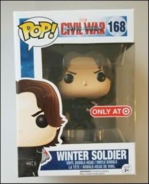 POP! Marvel figure 168 Winter Soldier (Target Exclusive)
