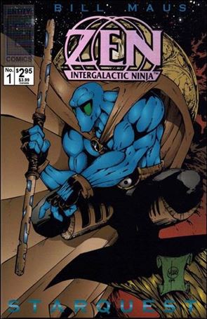 Zen Intergalactic Ninja Starquest issue 1-B Platinum Foil Cover