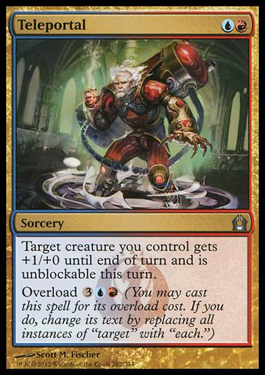 Magic the Gathering: Return to Ravnica (Base Set) card 202 Teleportal