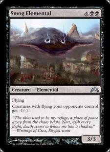 Magic the Gathering: Gatecrash (Base Set) card 79 Smog Elemental
