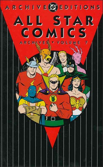 All Star Comics Archives issue 7 Dust Jacket