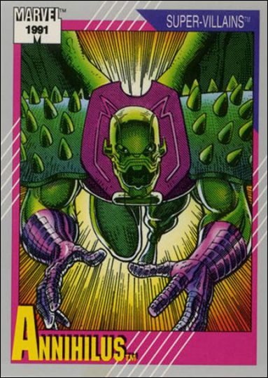 Marvel Universe: Series 2 (Base Set) card 72 Annihilus